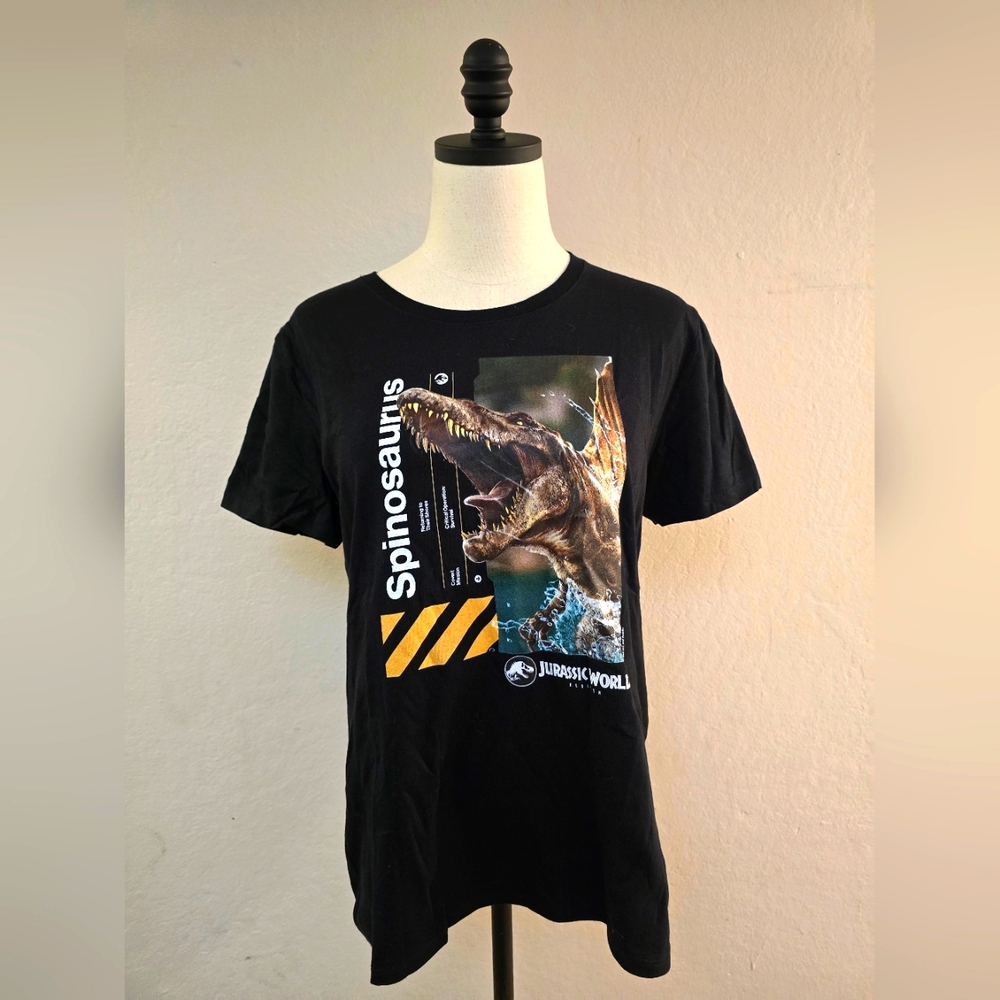 Jurassic World Black Spinosaurus Graphic Tee